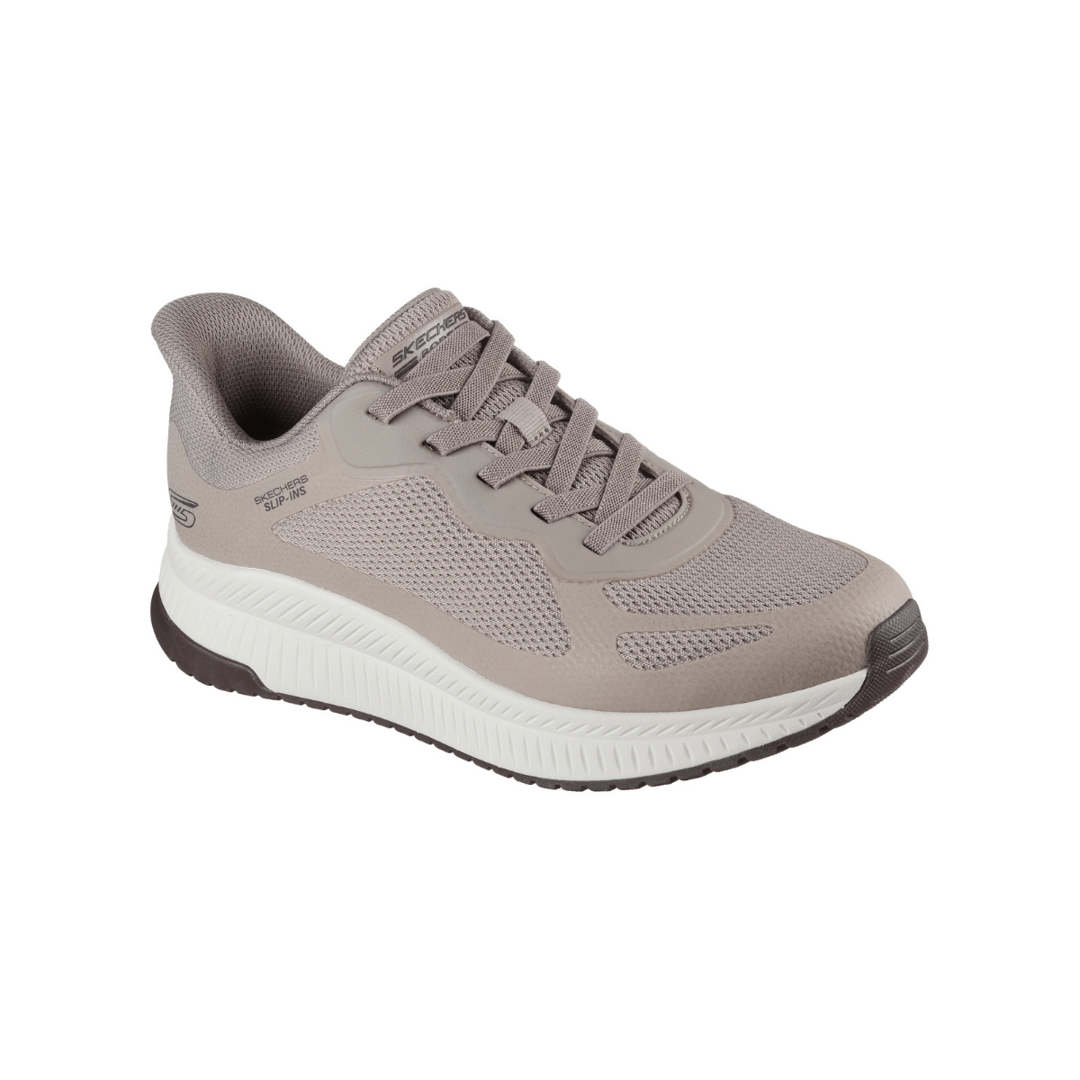 SKECHERS SLIPON 118423 TESSUTO BEIGE