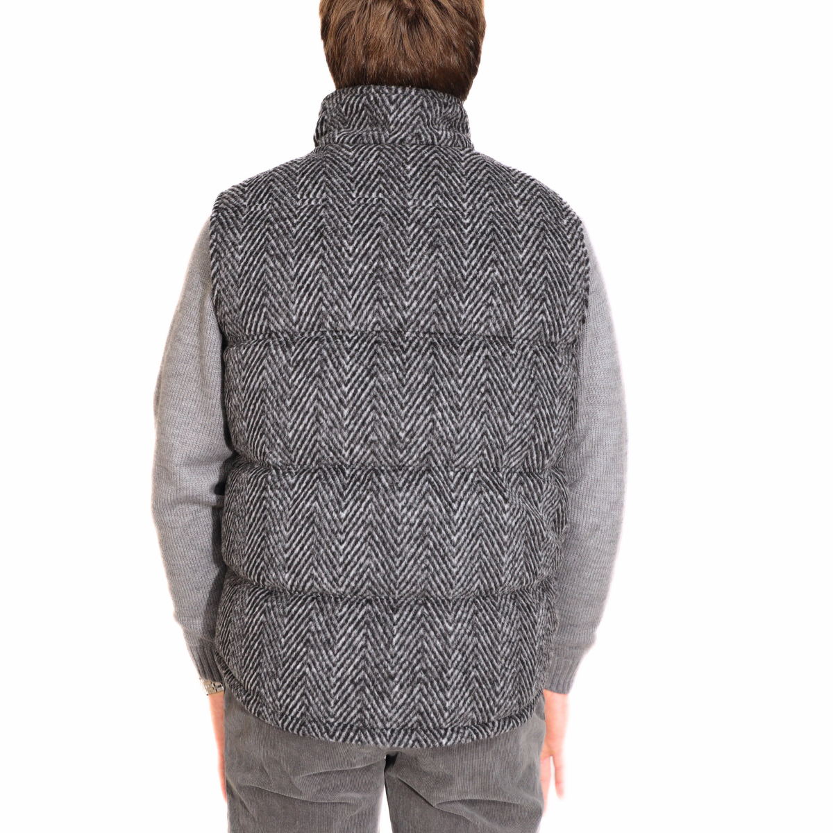 DSTREZZED GILET 121314 811 GRIGIO