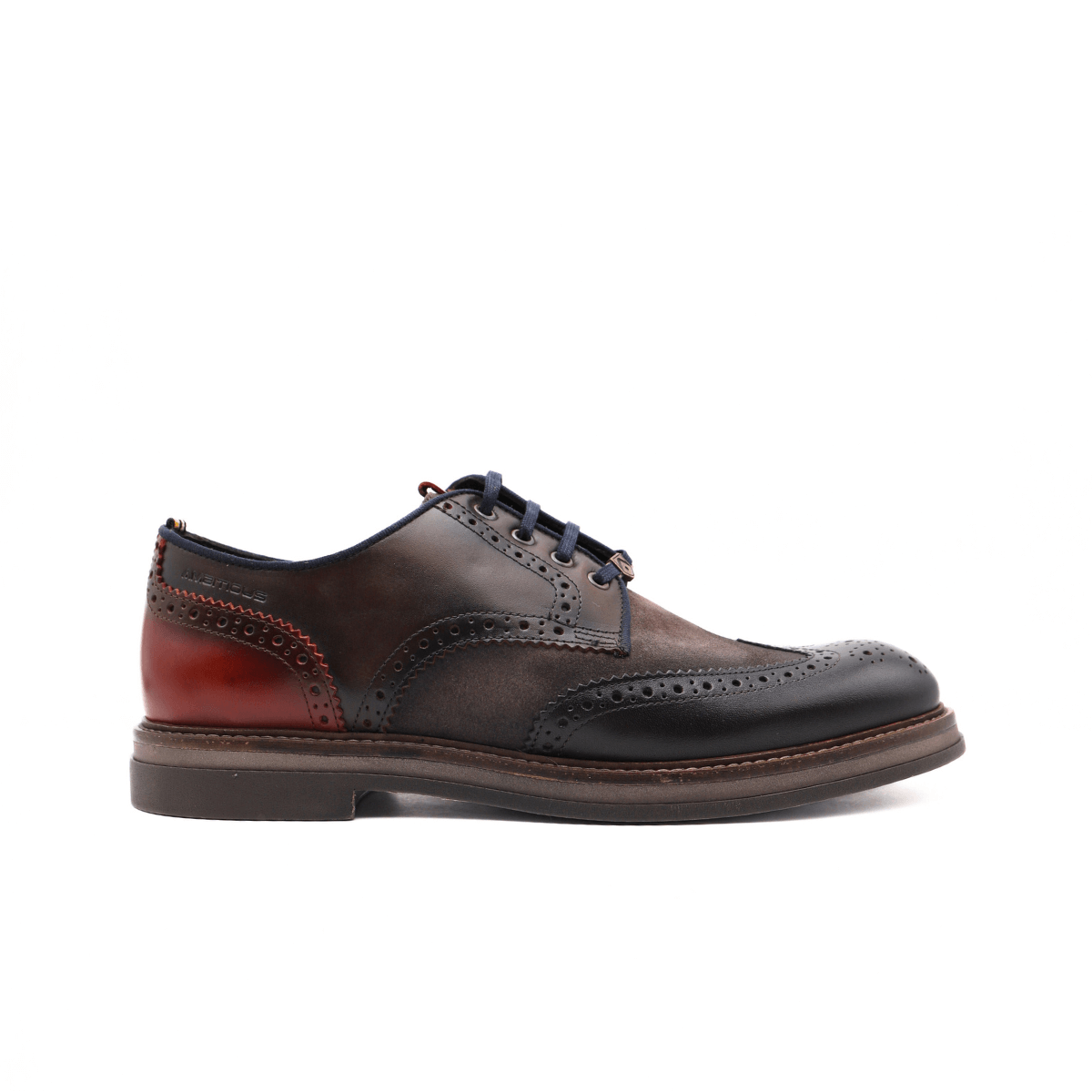 AMBITIOUS DERBY 12391C 6811 MARRONE