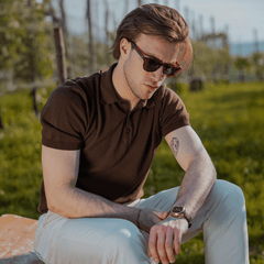 BERNA POLO 1380681 MARRONE