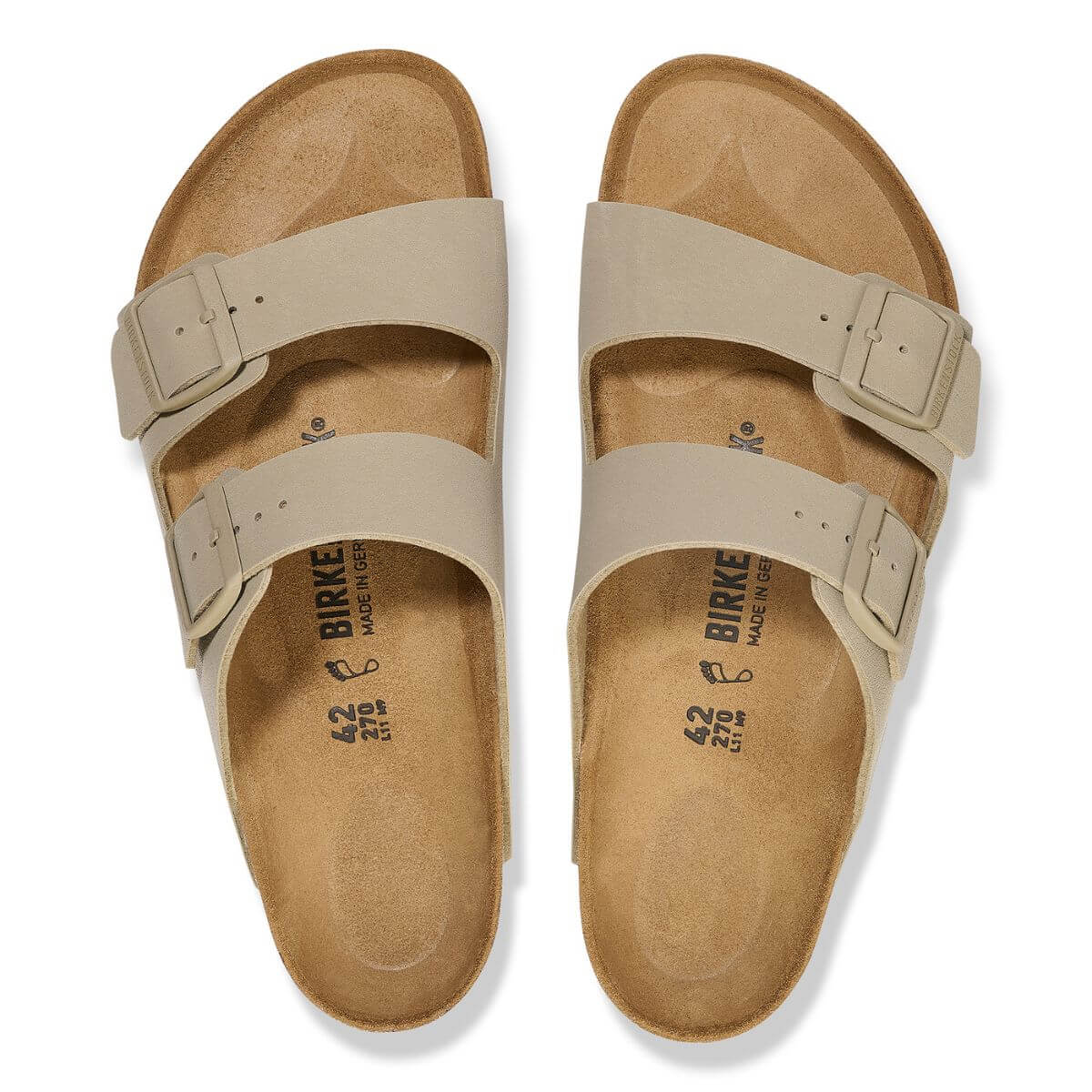 BIRKENSTOCK CIABATTA ARIZONA 1027697  KAKI NARROW FIT