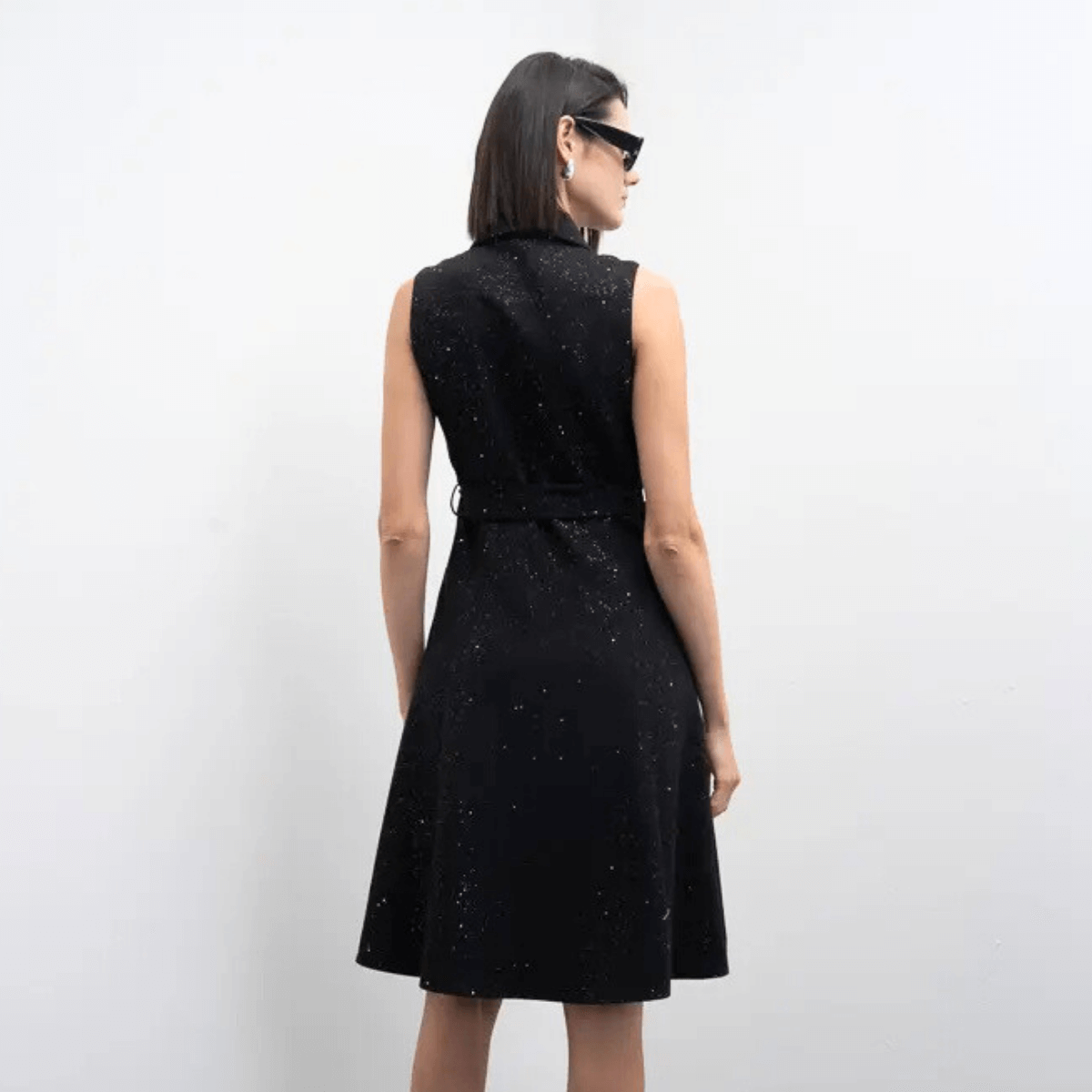 GOA GOA VESTITO GLITTER 14201061 NERO