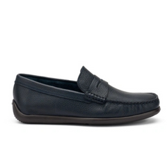 FRAU MOCASSINO 14T2 MASCHERINA BLU