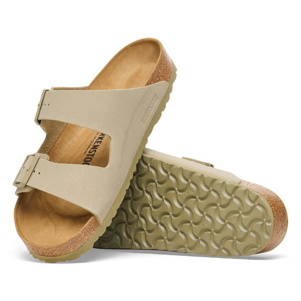 BIRKENSTOCK CIABATTA ARIZONA 1027697  KAKI NARROW FIT