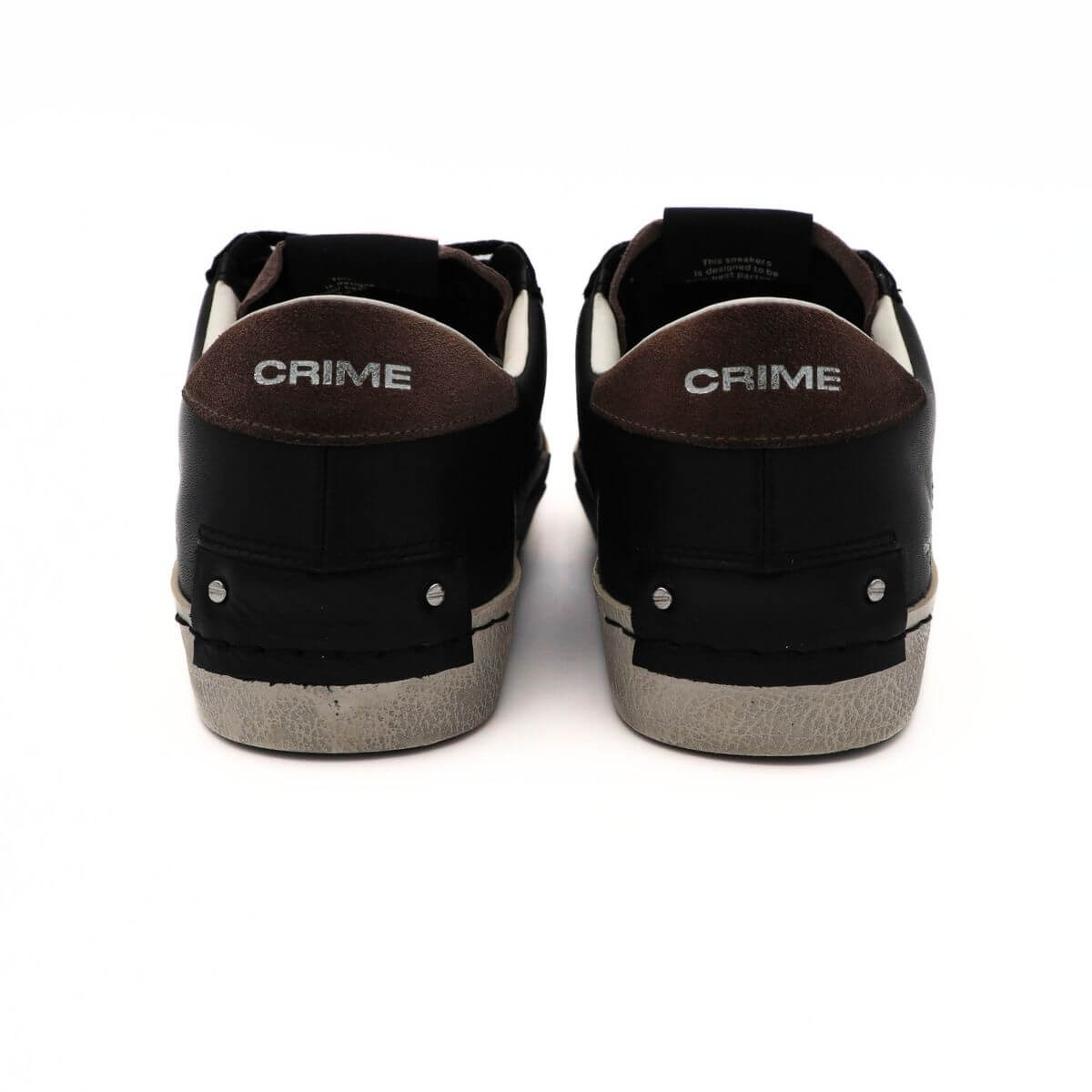 CRIME LONDON SNEAKERS 15004 NERO