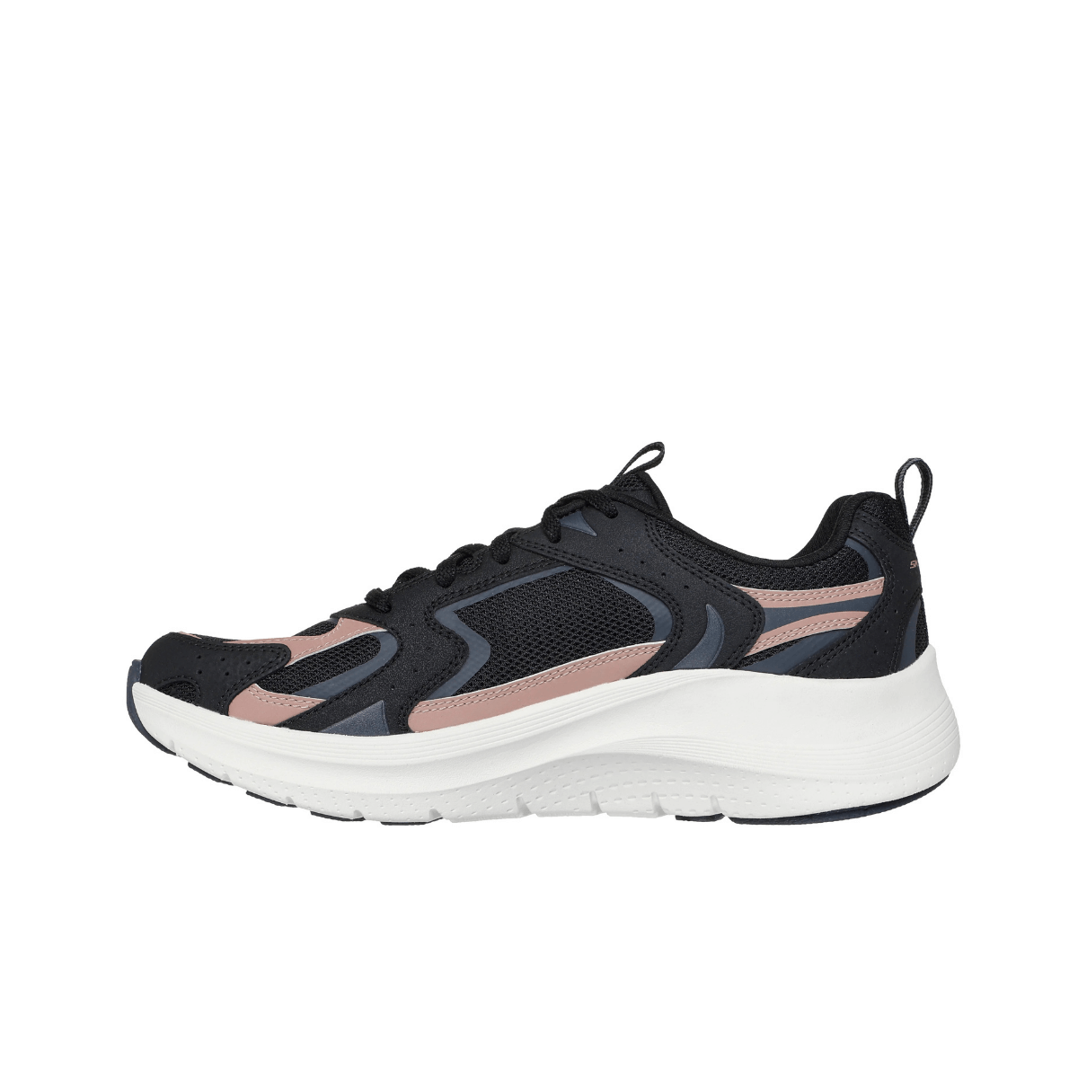 SKECHERS SNEAKERS ARCHFIT 150332 BKRG ROSA NERO