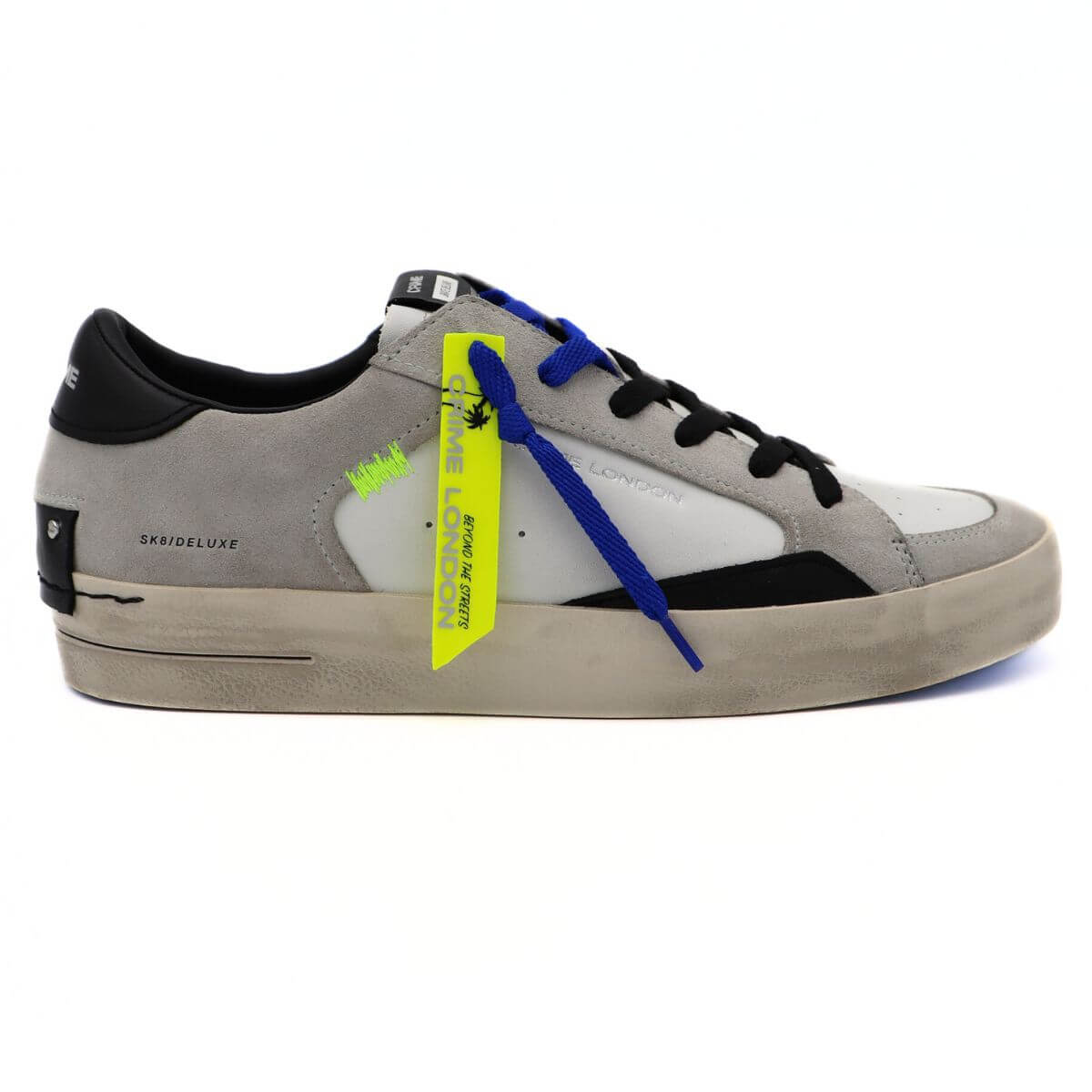 CRIME LONDON SNEAKERS 15102 BIANCO