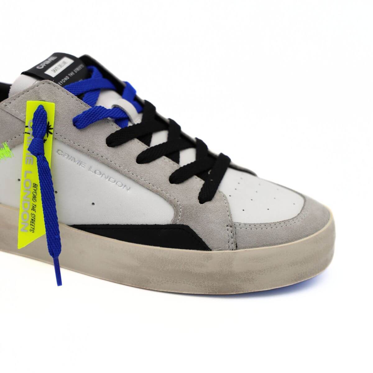 CRIME LONDON SNEAKERS 15102 BIANCO