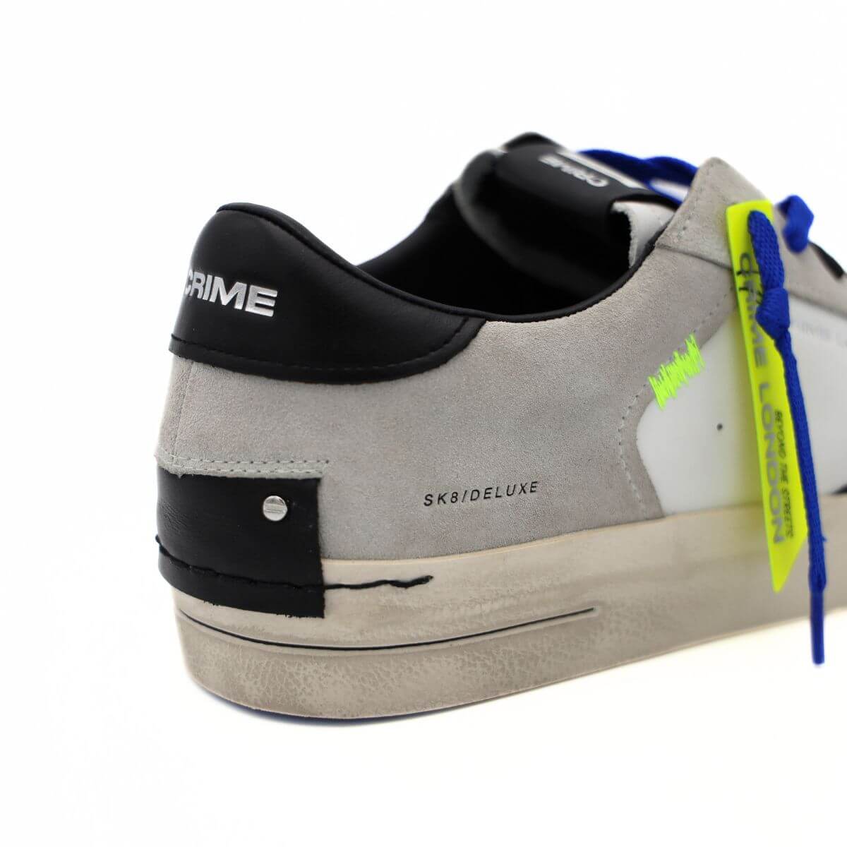 CRIME LONDON SNEAKERS 15102 BIANCO