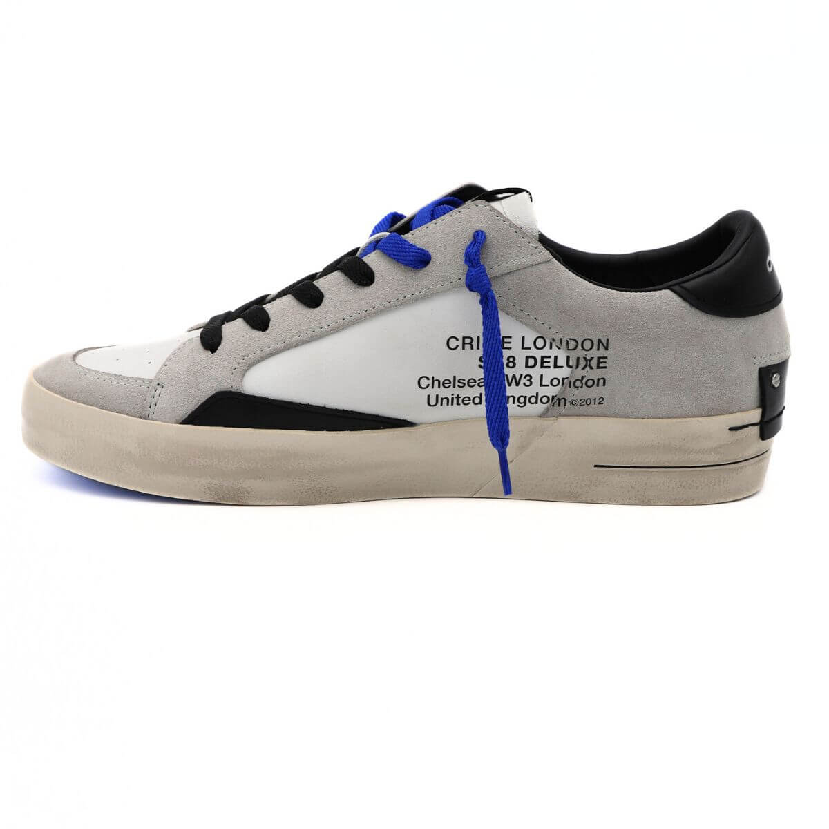 CRIME LONDON SNEAKERS 15102 BIANCO