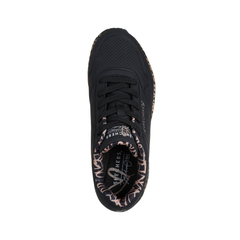 SKECHERS SNEAKERS 155506 BKRG CUORI NERO