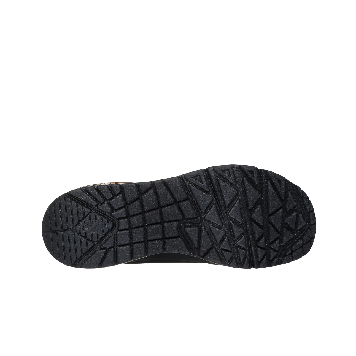 SKECHERS SNEAKERS 155506 BKRG CUORI NERO