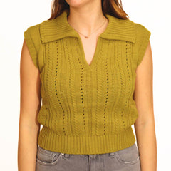 VICOLO GILET 1742S LIME