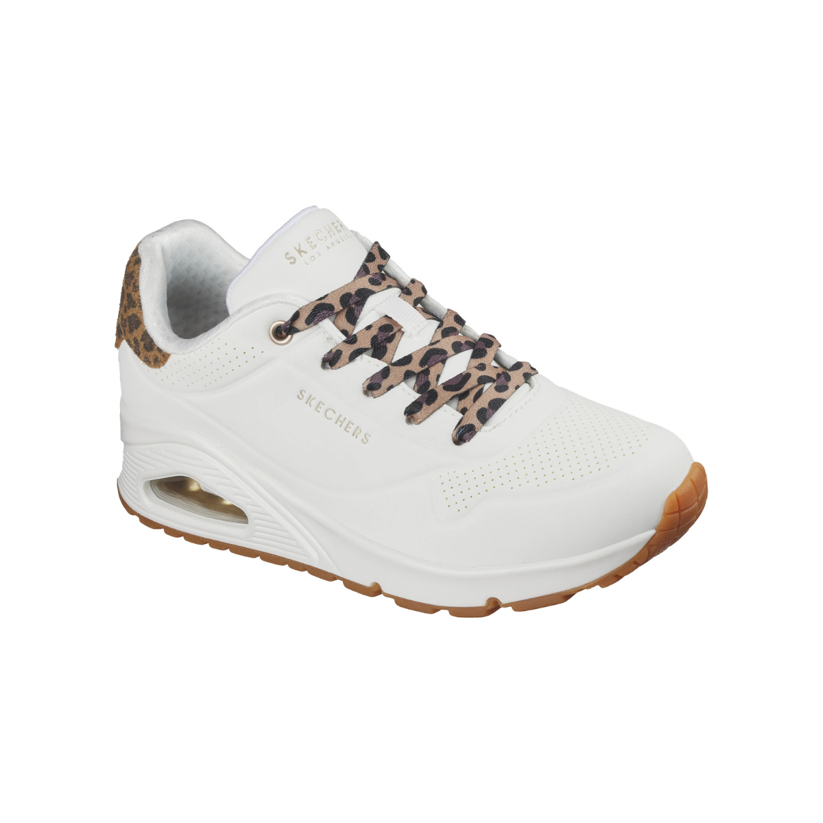 SKECHERS SNEAKERS 177093 WHLD MACULATO BIANCO