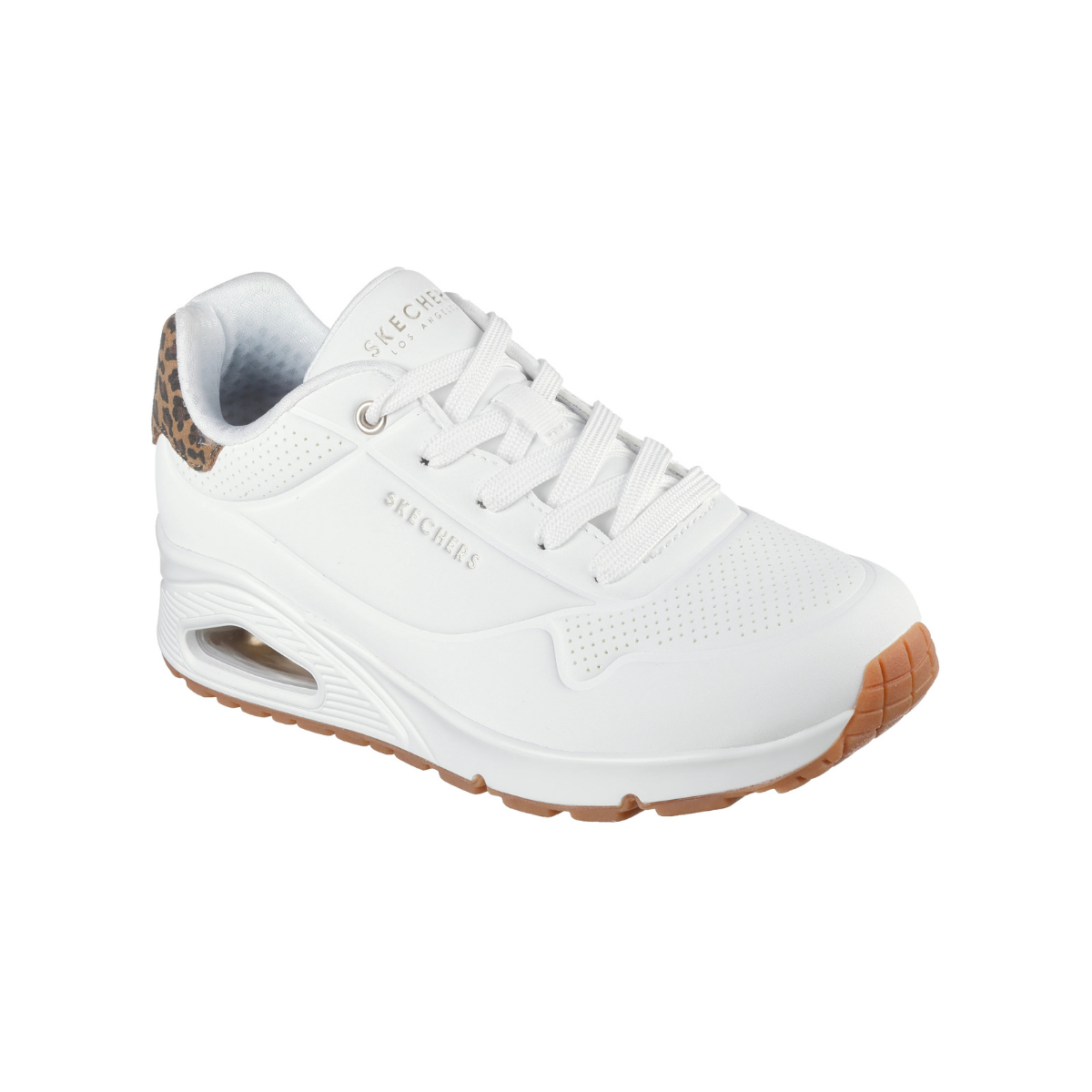 SKECHERS SNEAKERS 177093 WHLD MACULATO BIANCO