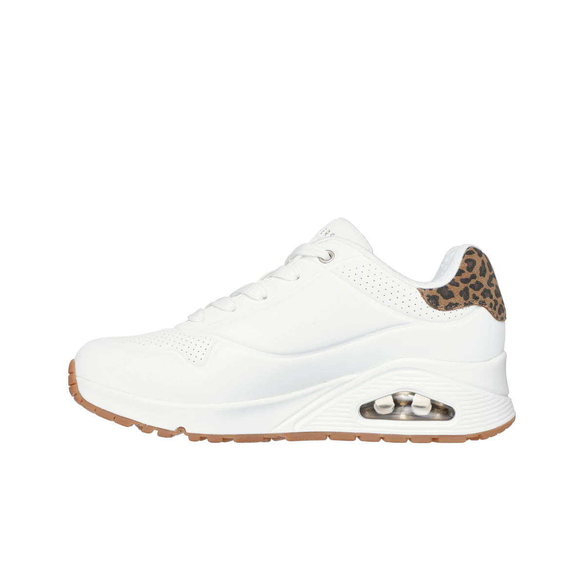 SKECHERS SNEAKERS 177093 WHLD MACULATO BIANCO