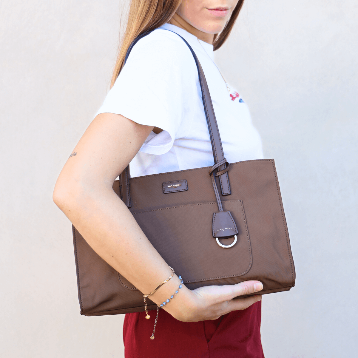 NANNINI BORSA CARLA 18727 TAUPE