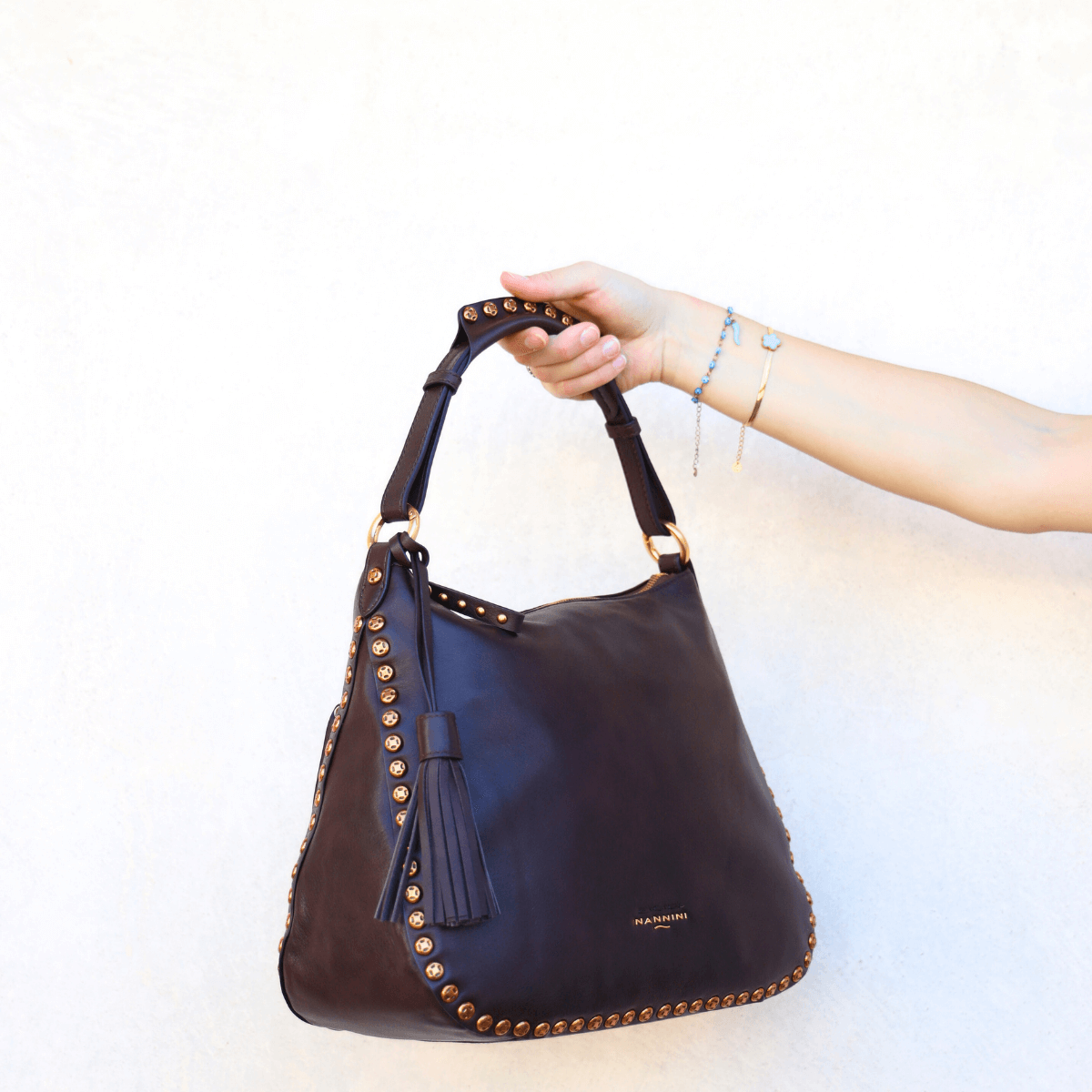 NANNINI BORSA IRMA 18755 MARRONE