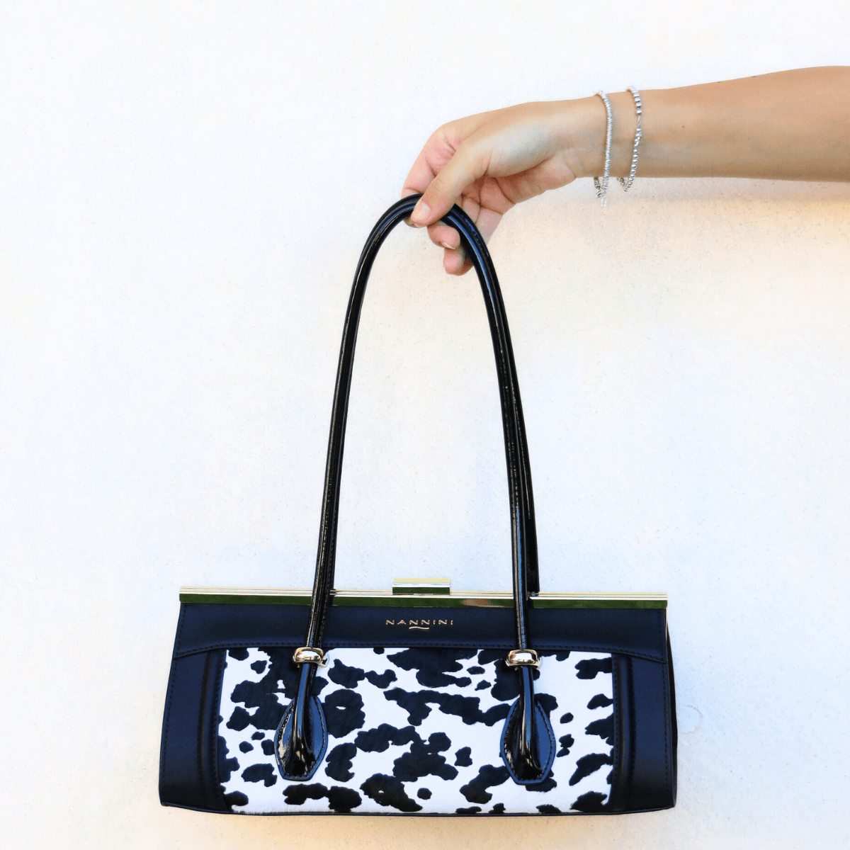 NANNINI BORSA GLAMOUR SAVANA 19015 ANIMALIER