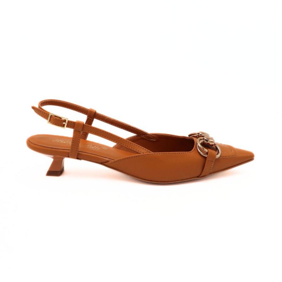 BOTTEGA LOTTI SLINGBACK 1971002 MORSETTO CUOIO