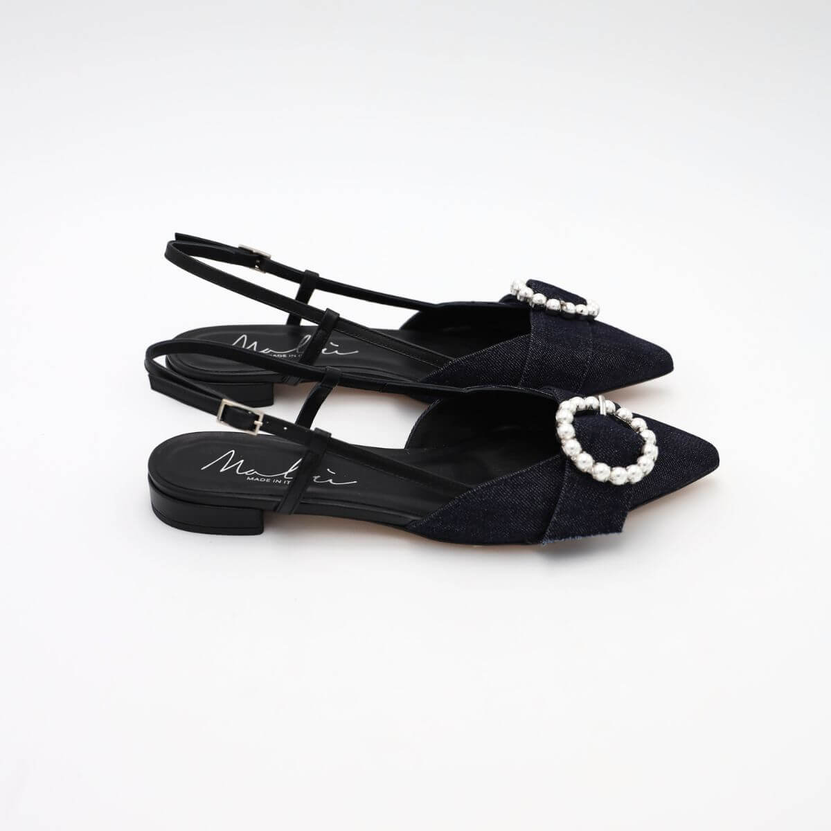 MALÙ SLINGBACK 2164 PERLE DENIM