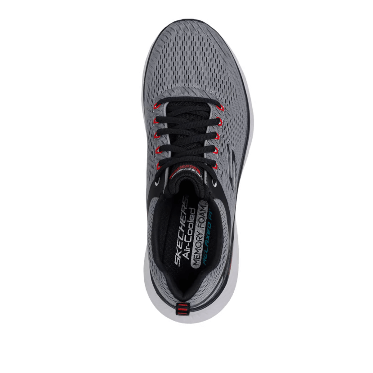 SKECHERS SNEAKERS 232843-CCBK EDGERIDE GRIGIO/NERO
