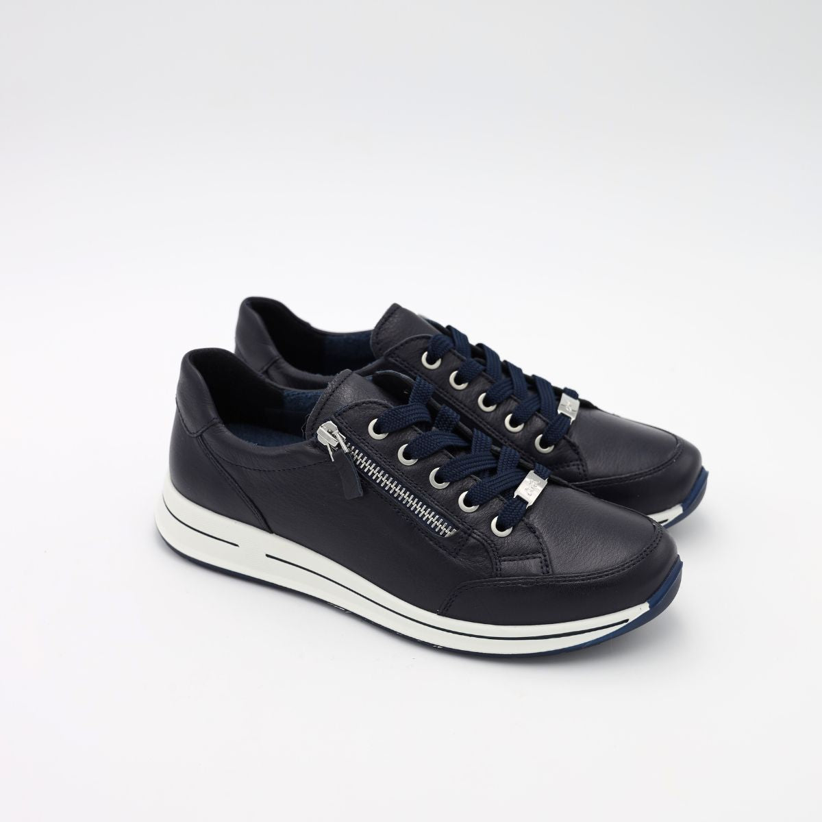 ARA SNEAKERS 24801-02 PELLE BLU