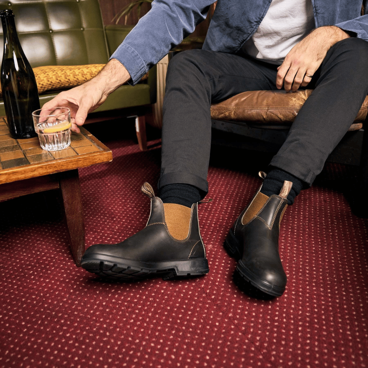 BLUNSTONE BEATLES UOMO 2501 MARRONE