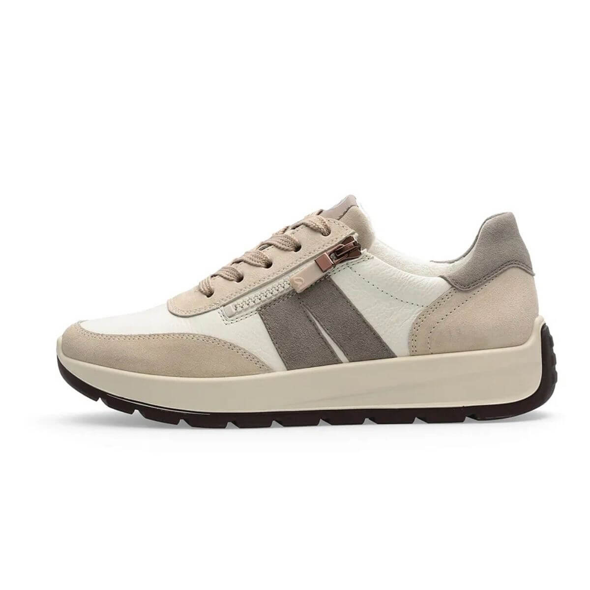 ARA SNEAKERS 25102 PELLE CREMA