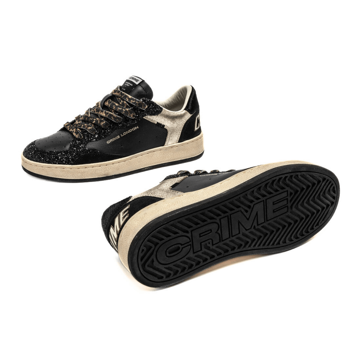 CRIME LONDON SNEAKERS CHELSEA 25205 20 NERO