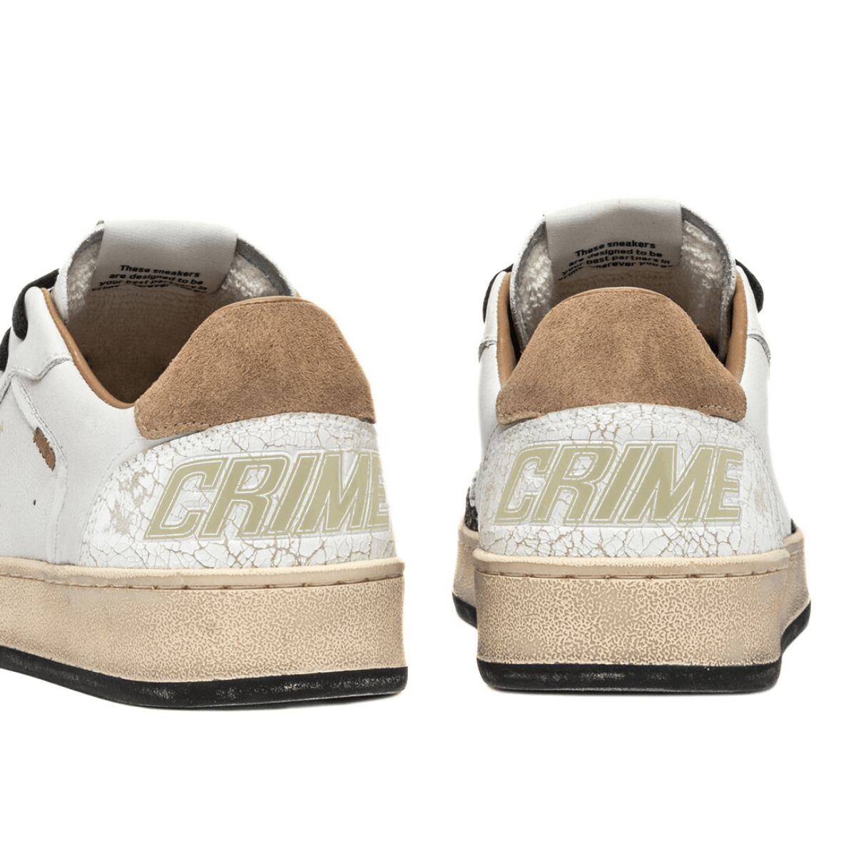 CRIME LONDON SNEAKERS CHELSEA 25207 10 BIANCO