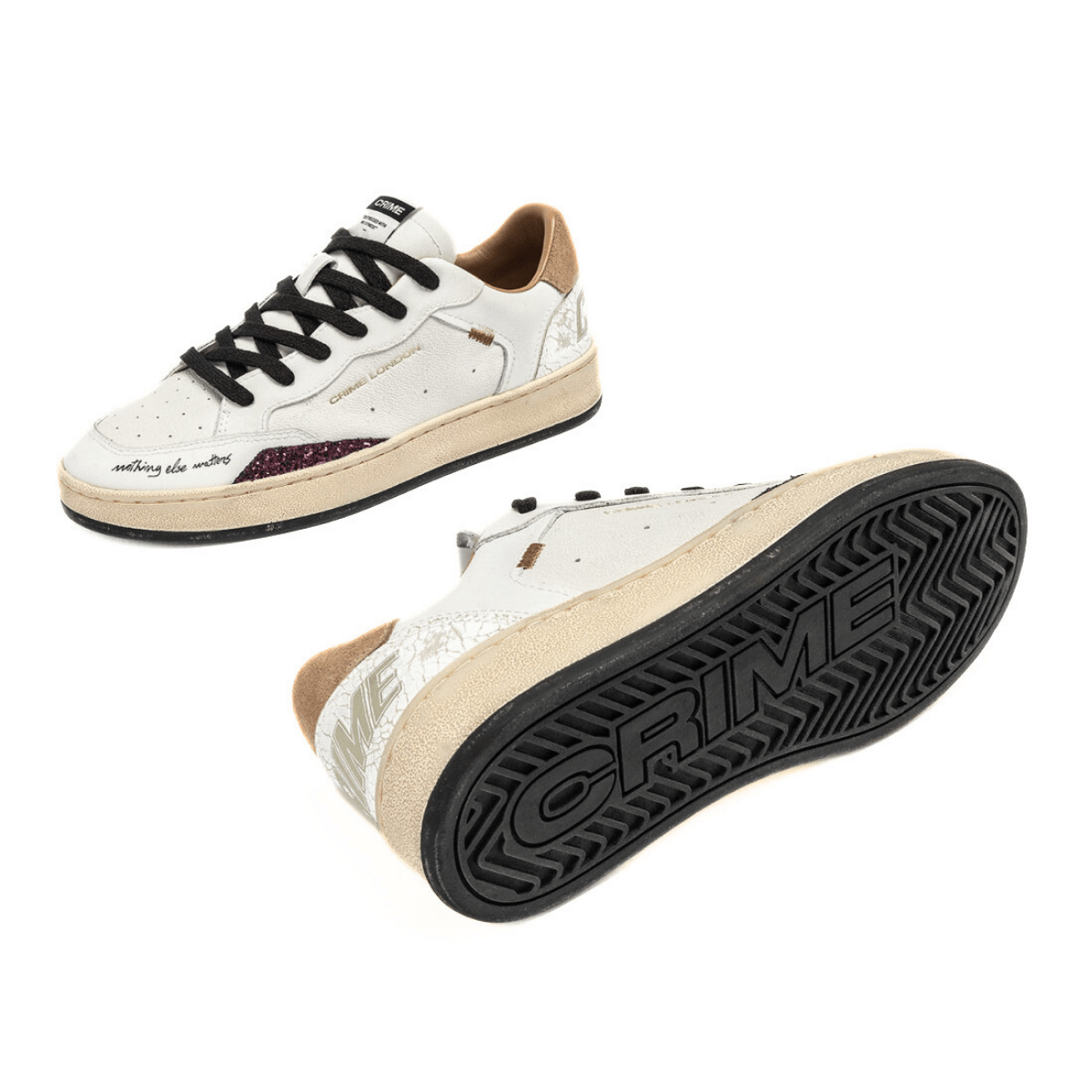 CRIME LONDON SNEAKERS CHELSEA 25207 10 BIANCO