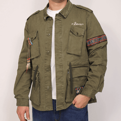Field jacket uomo verde militare Berna