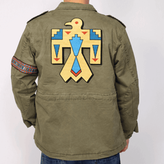 Field jacket uomo verde militare Berna