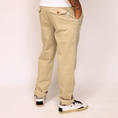 Pantalone BERNA 2522998 Beige visto frontalmente su sfondo neutro.