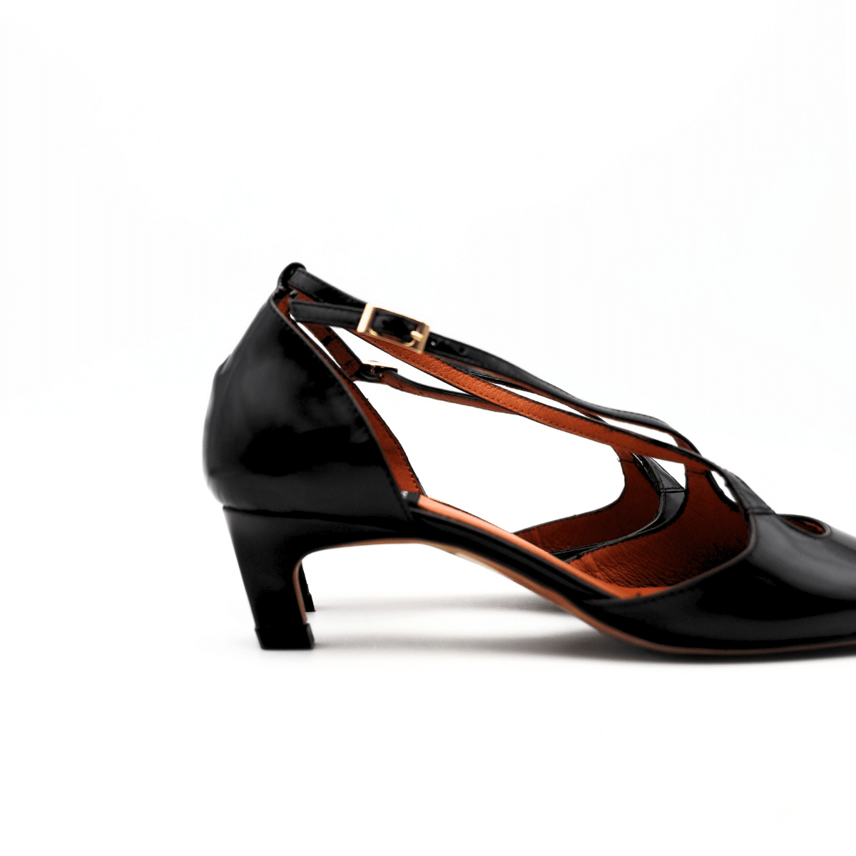 ÁNGEL ALARCÒN DECOLLETE 25536 INCROCIO NERO