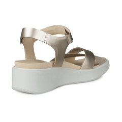 ECCO SANDALO 273323 1688 INCROCIO PLATINO