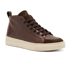 FRAU SNEAKER ALTA 29S8 16943 PELLE MARRONE