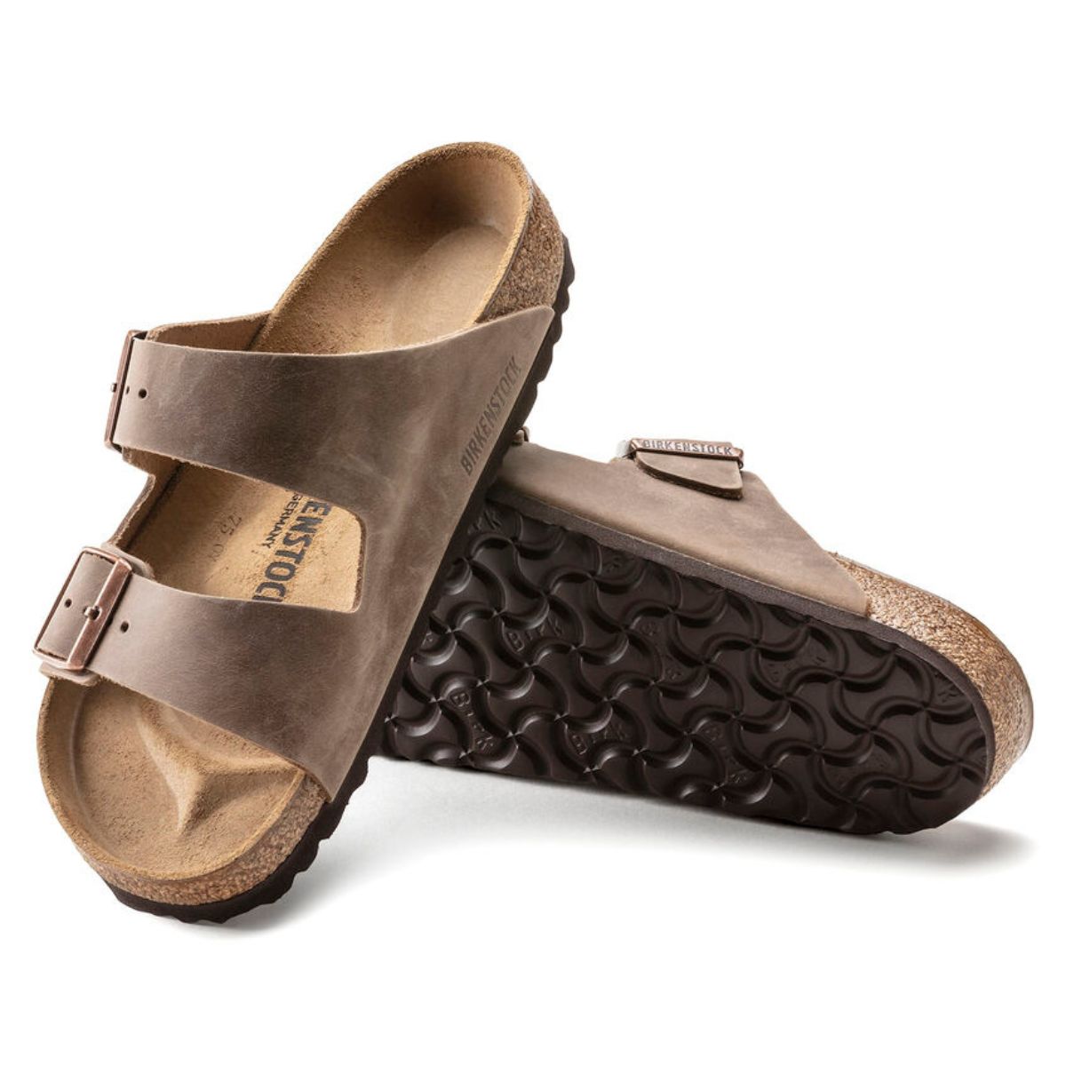 BIRKENSTOCK CIABATTA ARIZONA 352203 OILED TABACCO NARROW FIT