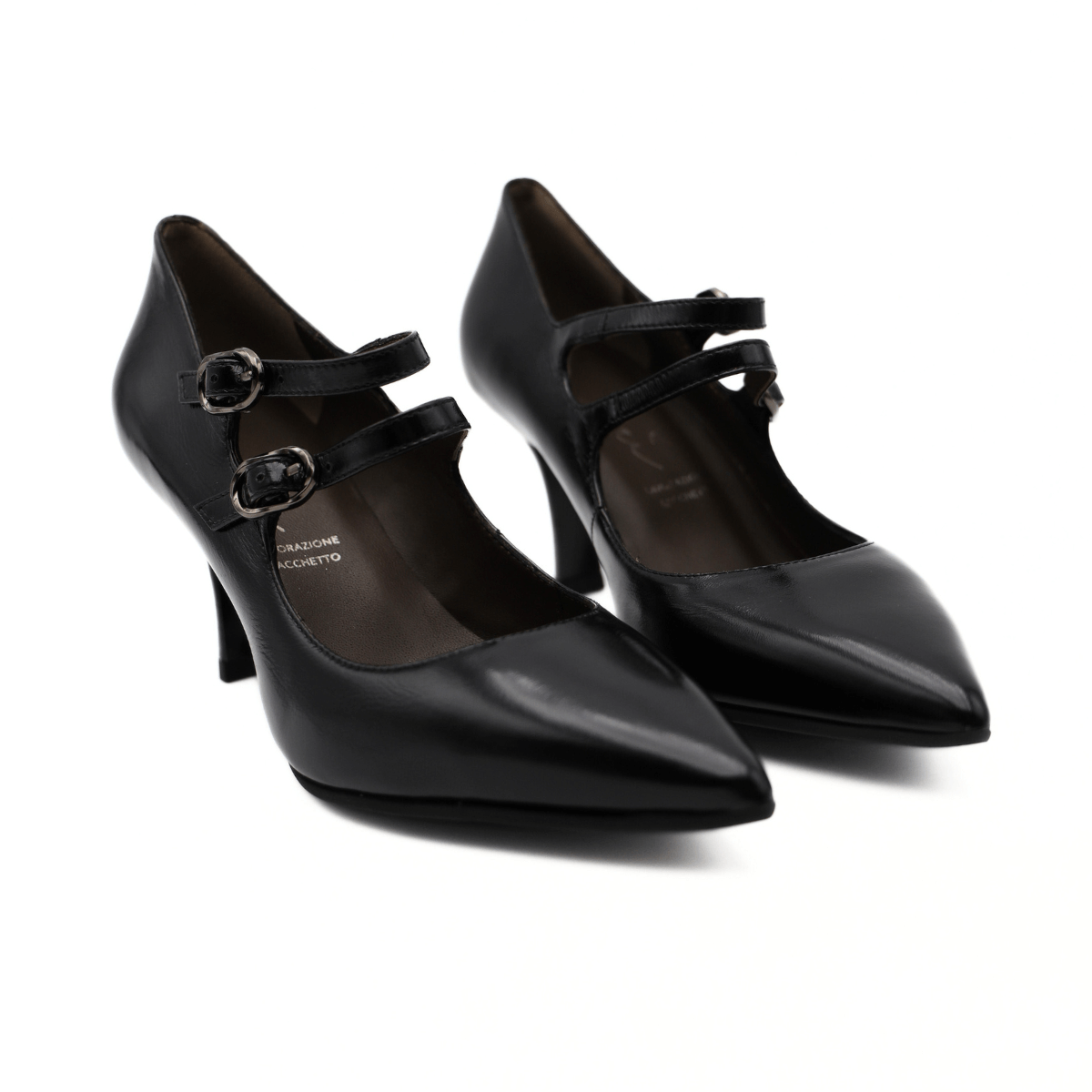 MALÙ DECOLLETE 3796 FIBBIE NERO