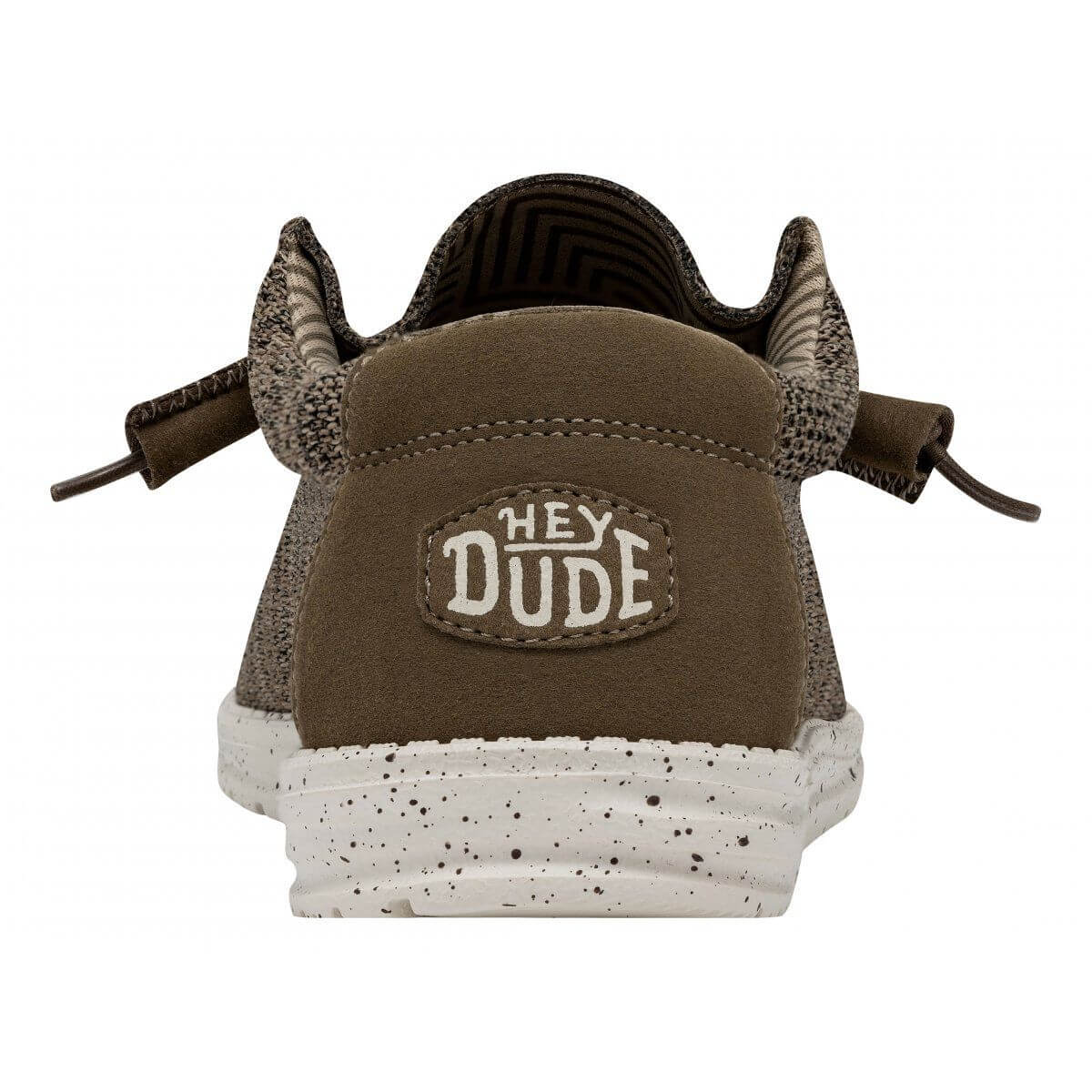 HEY DUDE SLIPON WALLY SOX 40019-255 MESH MARRONE