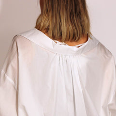 VICOLO CAMICIA OVER 408 BIANCO