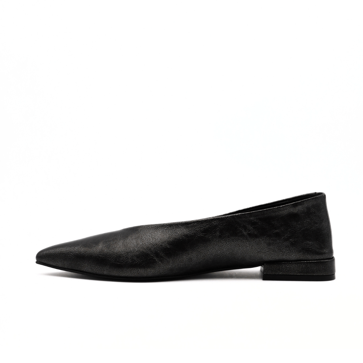 BOTTEGA LOTTI BALLERINA 411A089 LAMINATO ANTRACITE