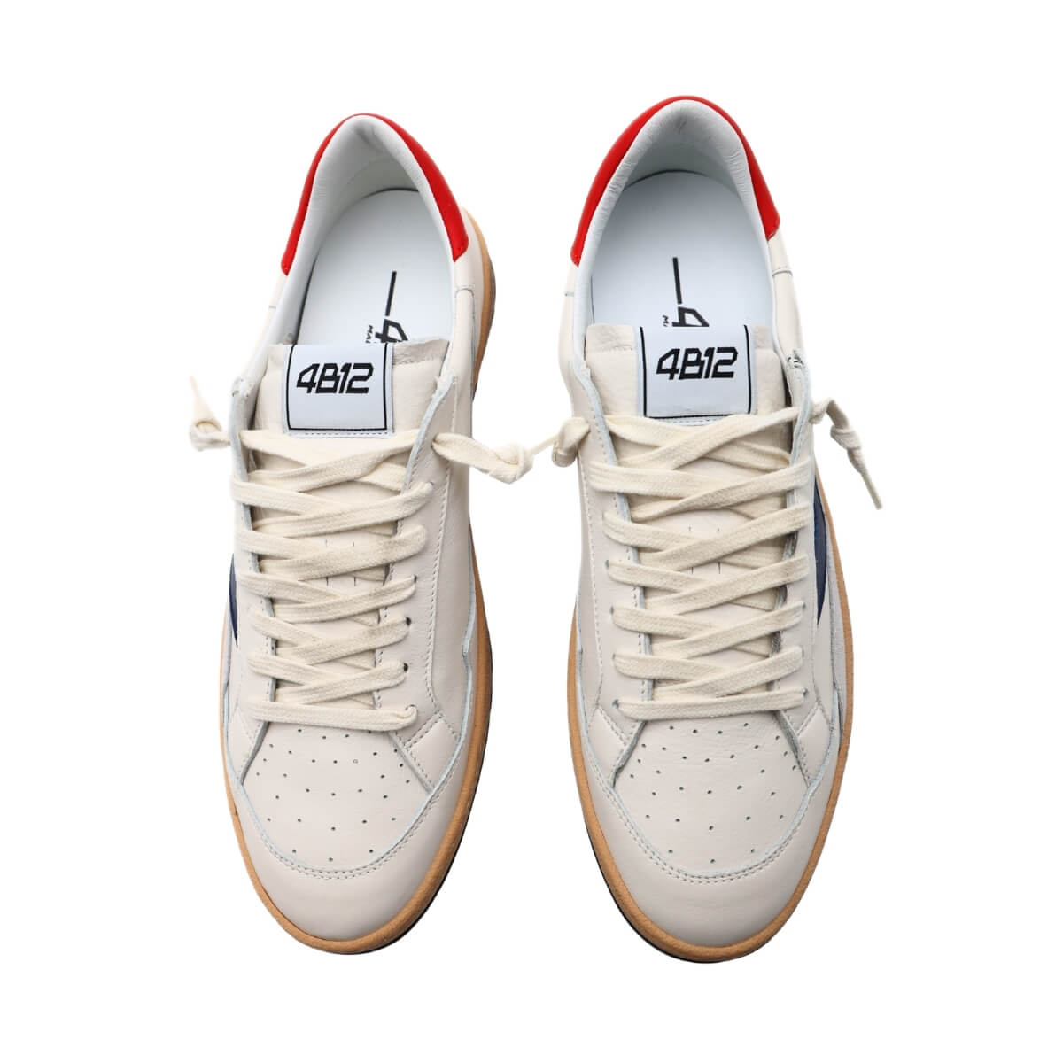 4B12 SNEAKERS PLAYNEW U1003 BIANCO