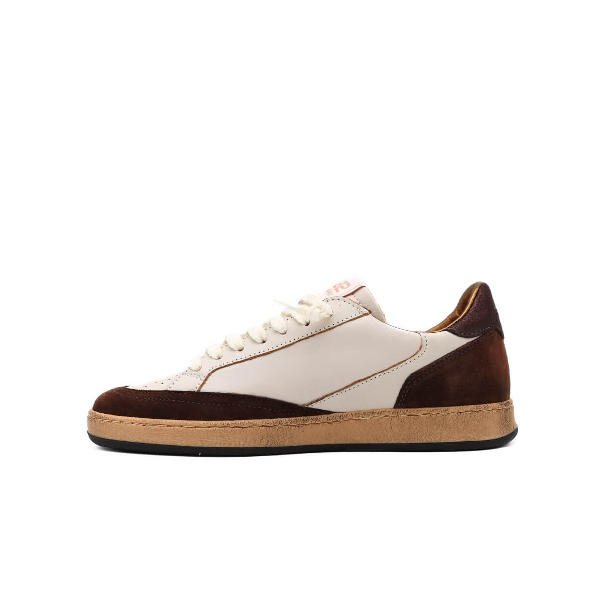 4B12 SNEAKERS PLAY NEW D2045 BIANCO E MARRONE