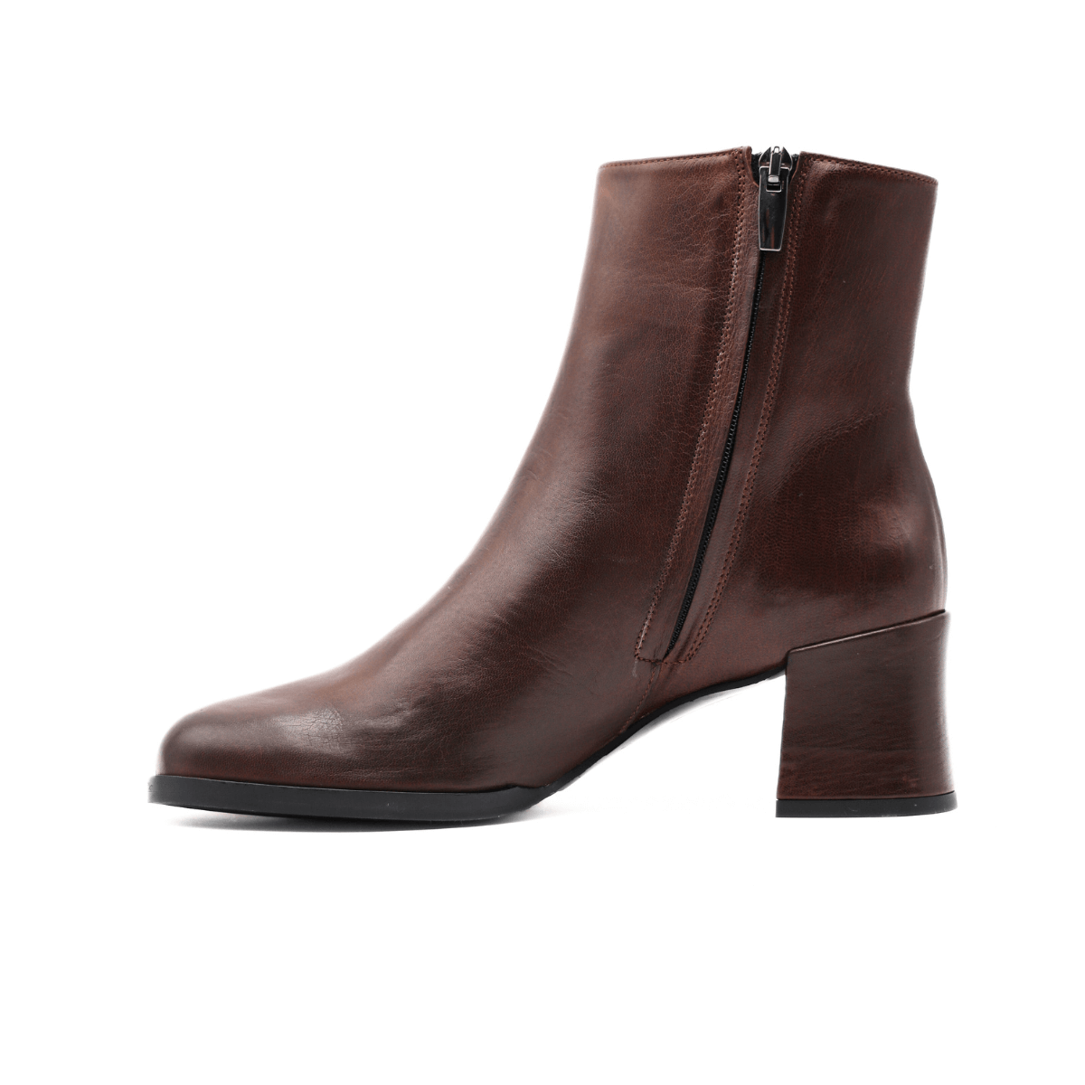 MALÙ STIVALETTO 5230 PELLE MARRONE