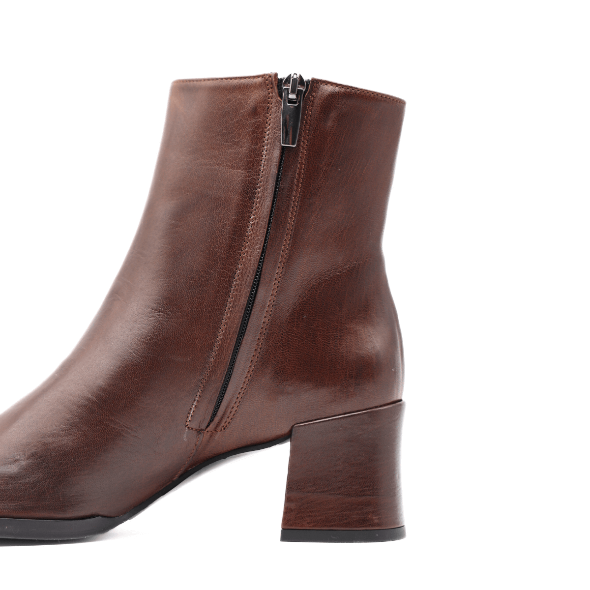 MALÙ STIVALETTO 5230 PELLE MARRONE
