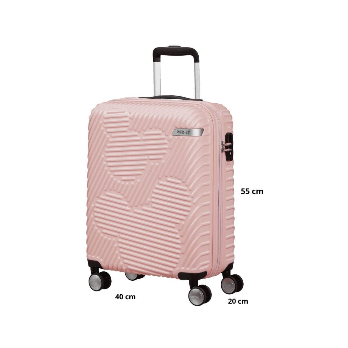 AMERICAN TOURISTER BAGAGLIO A MANO 59C-001-90 MICKEY ROSE CLOUD