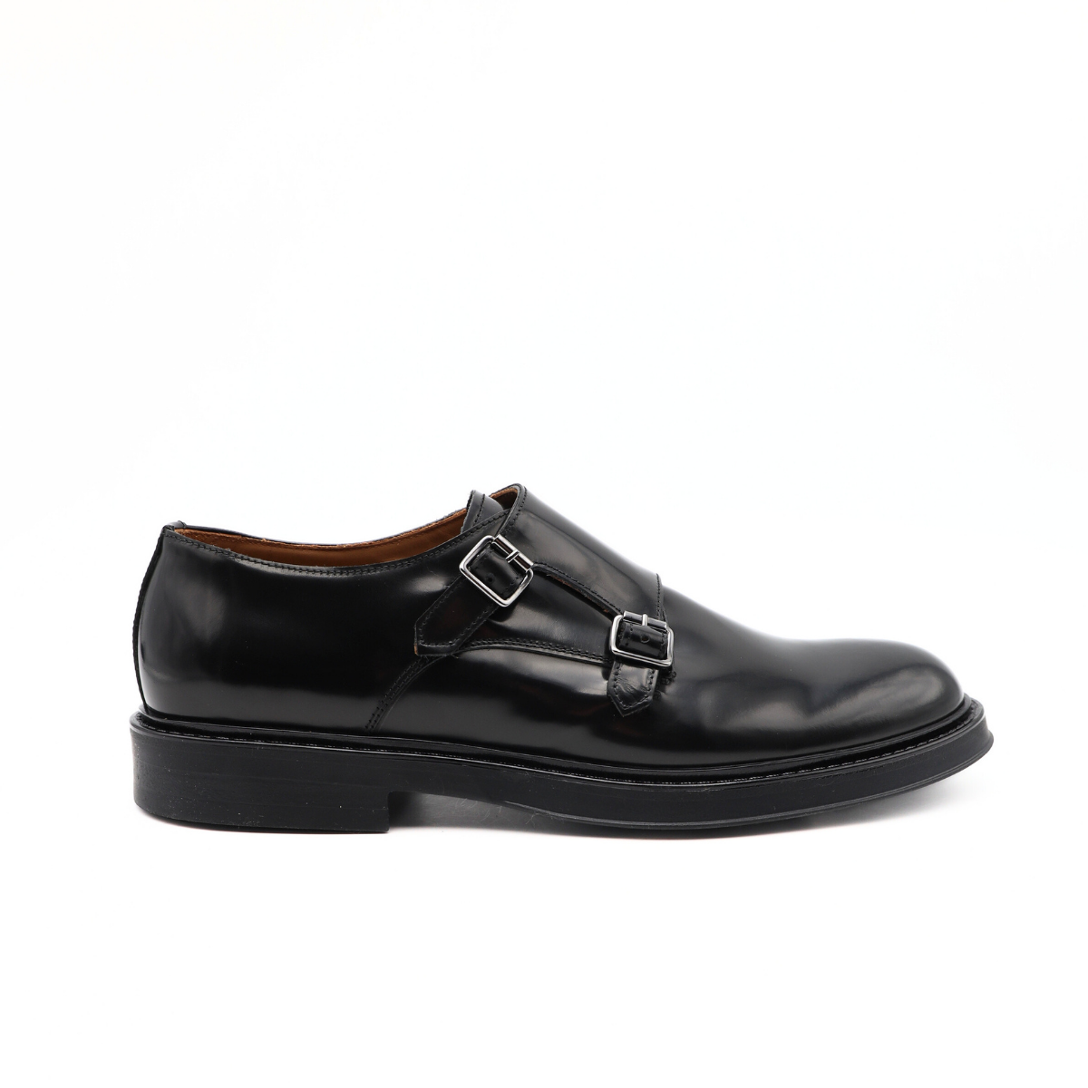 FRANCO FEDELE SLIPON 6555 DUE FIBBIE NERO