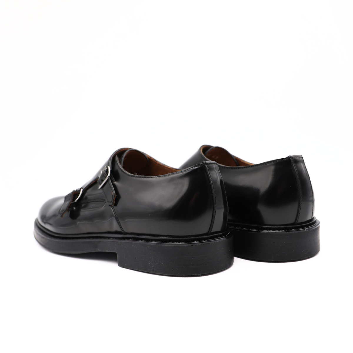 FRANCO FEDELE SLIPON 6555 DUE FIBBIE NERO